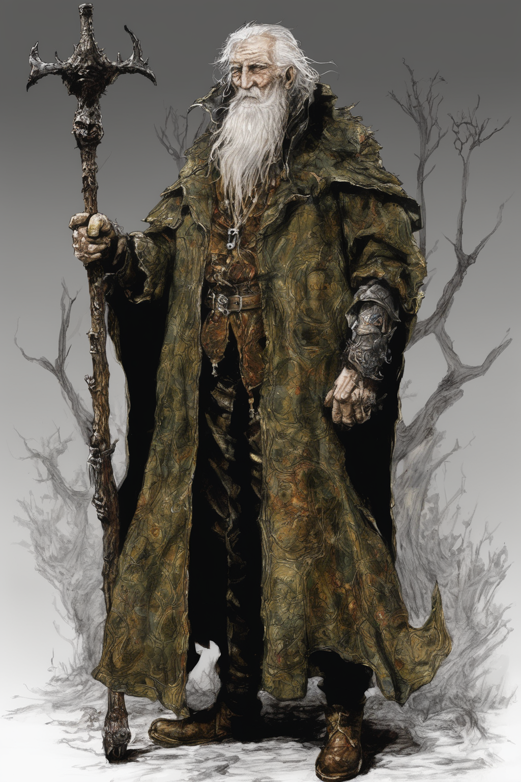 00181-2877982332-John Blanche Style - Gehrman, the First Hunter - Gehrman is a mysterious old man who serves as a mentor to the Hunter. He is the.png